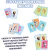 image:imageBluey 5in1 School Friends Themed Card Game Set JumboSized 53Deck Toddler Game MultiColor Interactive Play Card Games for Kids of Ages 35in1 Card Game Set