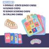 image:imageBluey Bingos Bingo School Friends Card Game Image Matching Card Game with 40 Cards 48 Chips and 12 Scoring Chips Fun Games for Kids of Ages 3Bingos Bingo