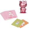image:imageHello Kitty Strawberry Milk Slap Game Includes 76 Cards amp Collectible Hello Kitty Figurine Flip Cards amp Be The Fastest to React to Pairs Fives amp Strawberry Milk Ages 8 26 Players