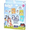 image:imageBluey 5in1 School Friends Themed Card Game Set JumboSized 53Deck Toddler Game MultiColor Interactive Play Card Games for Kids of Ages 3School Friend
