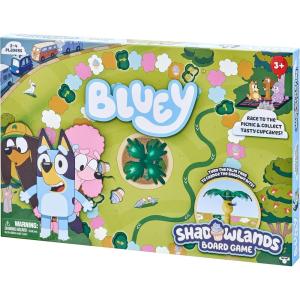 image:imageBluey  Shadowlands Board Game  Family Game Night Unpredictable Fun  Engaging Fun for All  Collect All 5 Cupcake Cards  24 Players  for Ages 3 Multicolor 13011