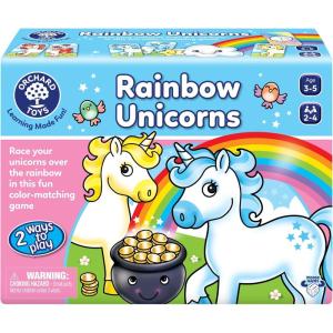 image:imageOrchard Toys Match amp Spell Game  New Art Develop Your Childrens Early Reading and Spelling Skills in This Updated Fun WordBuilding 2 Ways to Play for Ages 4 Single or MultiplayerRainbow Unicorns