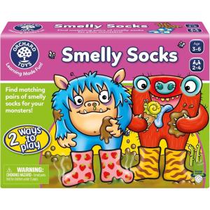 image:imageOrchard Toys Match amp Spell Game  New Art Develop Your Childrens Early Reading and Spelling Skills in This Updated Fun WordBuilding 2 Ways to Play for Ages 4 Single or MultiplayerSmelly Socks