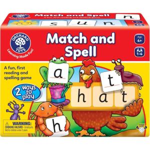 image:imageOrchard Toys Moose Games Match and Spell Game A Fun First Reading and Spelling Game 2 Ways to Play Age 4 14 Players