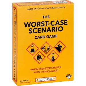 image:imageThe WorstCASE Scenario Card Game  AllNew FamilyParty Game for Adults and Kids 10  0 Trivia and 100 Humorous FunFamily Version