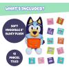 image:imageBluey Pass The Parcel Musical Game Soft Huggable 8 20 cm Plush Three Interactive Games to Play Incl Hot Botato Fun Family Game Party Game and Preschool Game