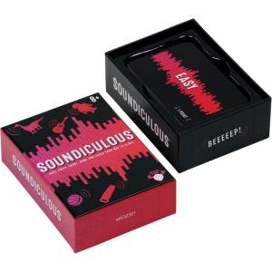 image:imageSoundiculous  Moose Games The Hilarious Pocketsize Party Game of Ridiculous Sounds That Gets The Whole Family Laughing