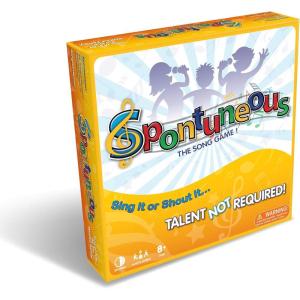 image:imageSpontuneous Party Board Game  The Game Where Lyrics Come To Life  Yellow